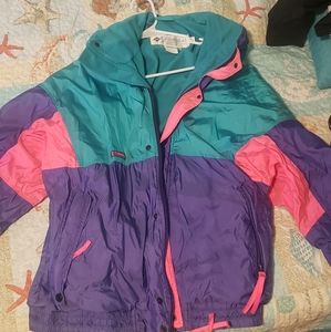 Retro Columbia wind breaker